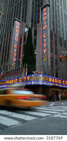 Radio City Music Hall Manhattan New York City