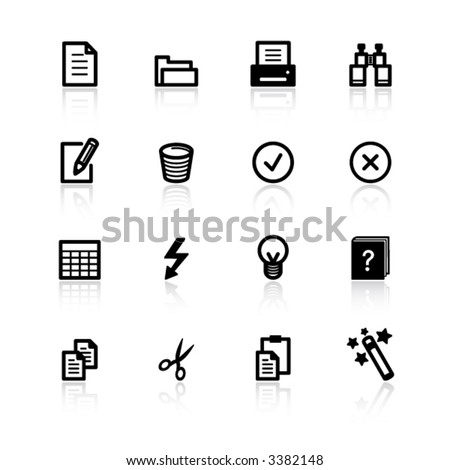 black document icons