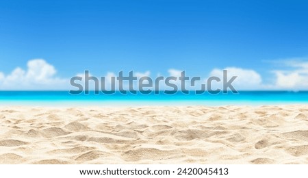 Similar – Image, Stock Photo sandy beach