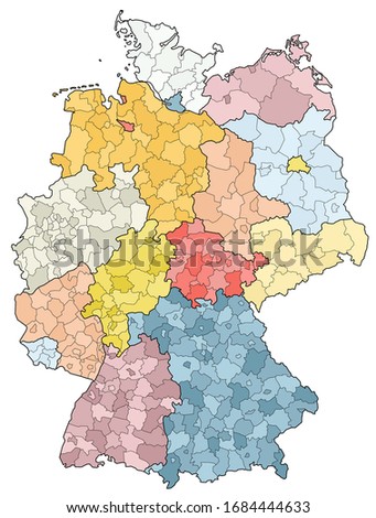 west european country germany and the federal states