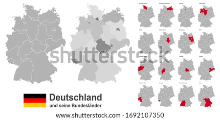 west european country germany and the federal states