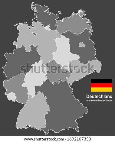 west european country germany and the federal states