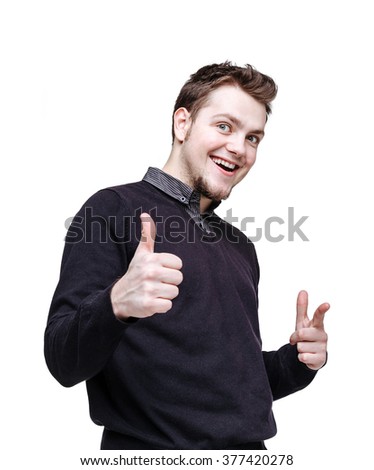 Guy Giving It Up