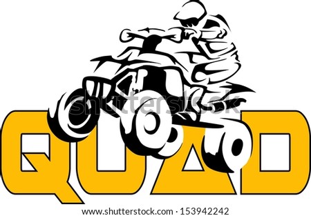 Quad Stock Vector Illustration 153942242 : Shutterstock
