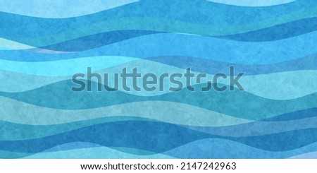 Similar – Image, Stock Photo Blue sea water with waves