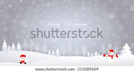 Christmas Snow Background Stock Photo 215089609 : Shutterstock