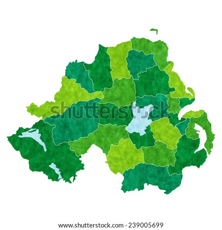 Northern Ireland map country