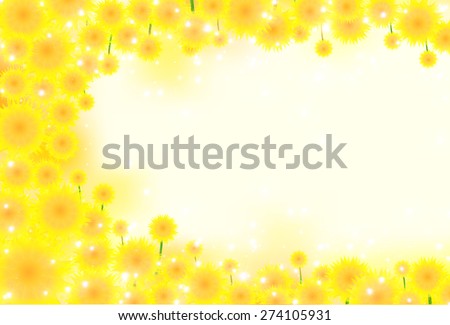 Sunflower flower background