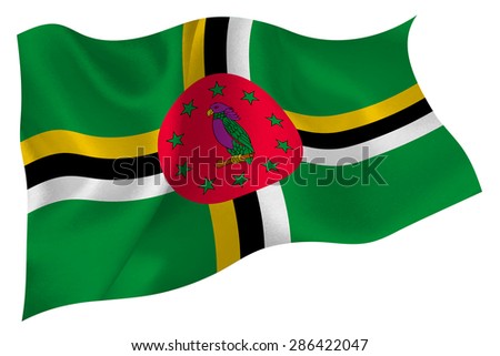 Dominica national flag flag