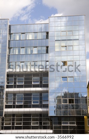 block of flats; new office building - Stock Image - Everypixel