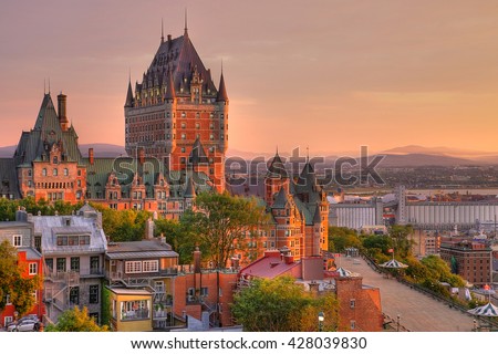 Similar – Image, Stock Photo Old City Quebec Québec