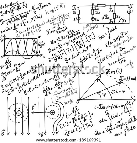 blank formula cone illustration equations Mathematical #189169391 and formulas