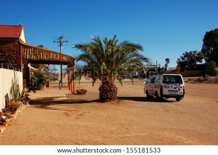 SILVERTON, AUSTRALIA - MARCH 18: Silverton is a small village at the far west of New South Wales, Australia, 25 kilometres north-west of Broken Hill. Silverton, Australia - March 18, 2013