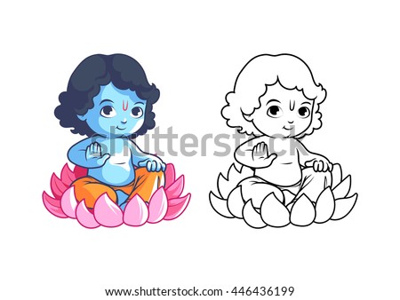Baby Krishna Coloring Pages At Getdrawings Free Download Learn to colors how to color little krishna. baby krishna coloring pages at