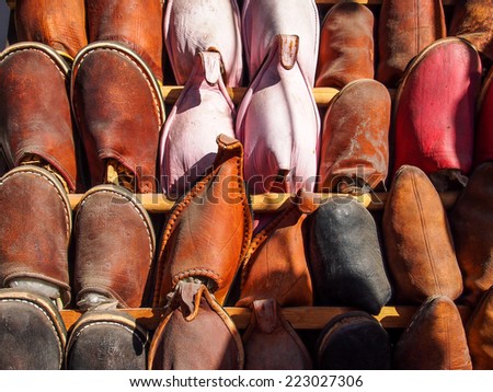 moroccan handmade leather shoes