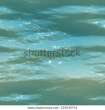 Blue Water Textured - Seamless