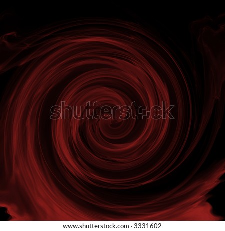 Abstract red swirl for a background or wallpaper, logo etc.