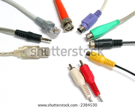 Computer Connectors Stock Photo 2384530 : Shutterstock