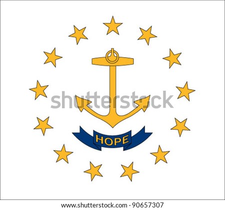 Rhode Island State Flag