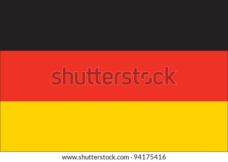Germany Flag Foto stock © 