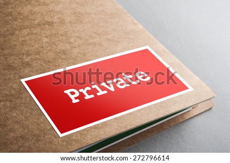 Folders with the label: private
