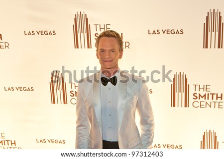 LAS VEGAS - MAR 10: Neil Patrick Harris arrives at The Smith Center grand opening celebration on March 10, 2012 in Las Vegas, NV