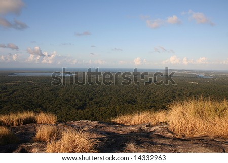View of Noosa from Mount Cooroy, Sunshine Coast, Queensland, Australia