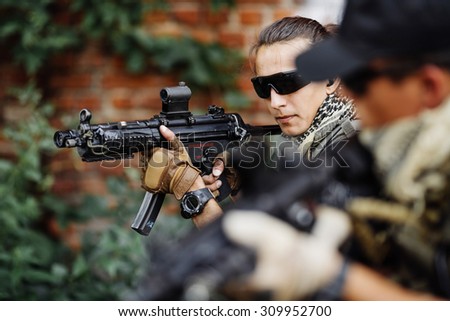 Private Military Contractor during the special secret operation