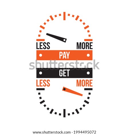 pay less get more - good deal meter
