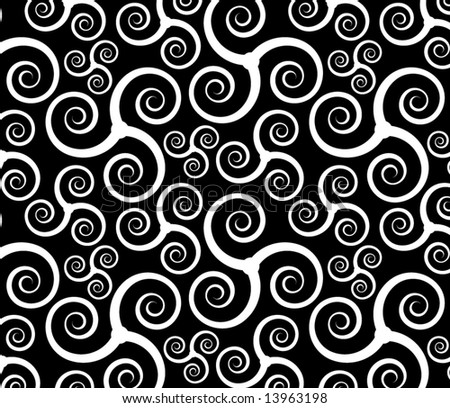 Seamless Textile Pattern Stock Vector Illustration 13963198 : Shutterstock