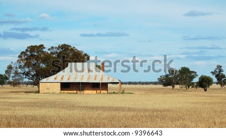 Lonely old farm house