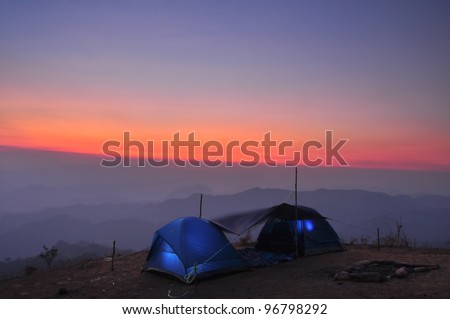 night camping