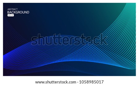 Vector background abstract technology communication and business concept in blue design for for your web site design map logo, app, ui vector eps10, concept Illustration.