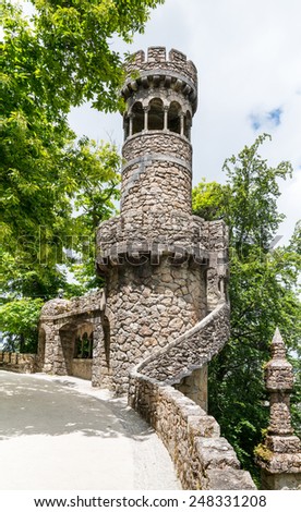 Quinta da Regaleira in Sintra, Portugal. The Knights Templar, and the Rosicrucians