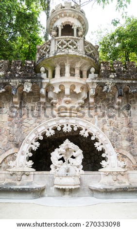 Quinta da Regaleira in Sintra, Portugal. The Knights Templar, and the Rosicrucians