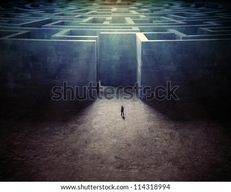 Similar – Image, Stock Photo Dark Journey to a Destination Unseen