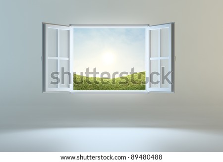 Similar – Image, Stock Photo Another house wall Air Sky