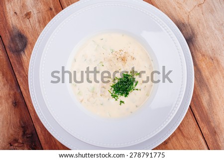 Could soup Okroshka/sour cream with vegetables and meat