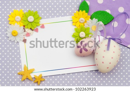Easter card background