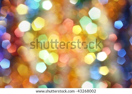 Abstract holidays lights. More available in my portfolio.