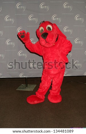 LOS ANGELES - AUGUST 10: Clifford the Big Red Dog at Hollywood Radio and TV Society Presents Kids Day 2005 at Hollywood Palladium on August 10, 2005 in Los Angeles, CA
