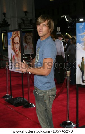 LOS ANGELES - SEPTEMBER 08: Chad Faust at Just Like Heaven Premiere in Grauman\'s Chinese Theater September 08, 2005 in Los Angeles, CA.