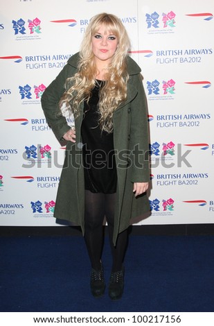 Goldierocks at the Flight BA2012 - Launch party - Arrivals London, England. 03/04/2012 Picture by: Henry Harris / Featureflash