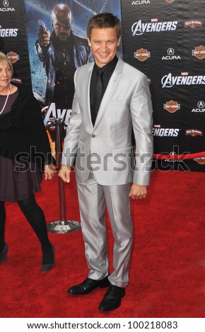Jeremy Renner at the world premiere of his new movie 