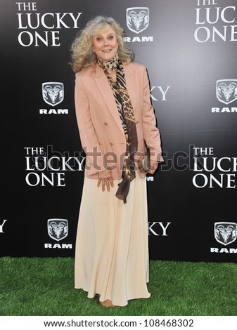 Blythe Danner at the world premiere of her new movie \