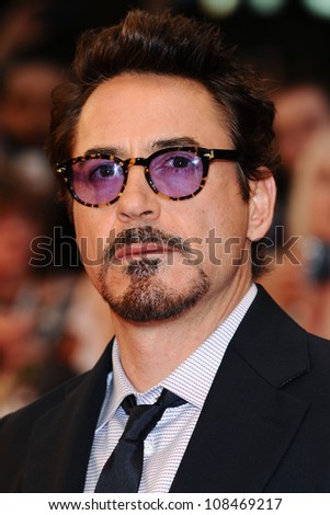 Robert Downey Jr arrives for the \