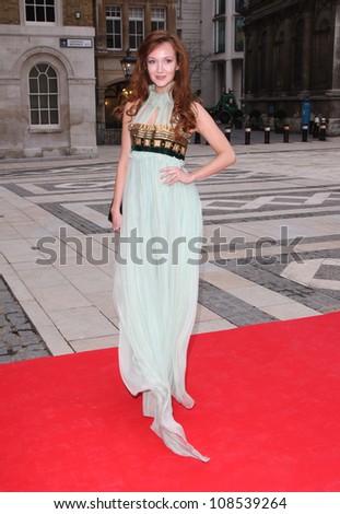 Olivia Grant arriving for the Women for Women Gala held at the Guildhall, London. 03/05/2012 Picture by: Henry Harris / Featureflash