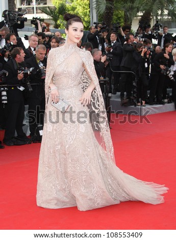 Fan BingBing arriving for the De Rouille Et D'os (Rust and Bone) premiere during the 65th annual Cannes Film Festival Cannes, France. 17/05/2012 Picture by: Henry Harris / Featureflash