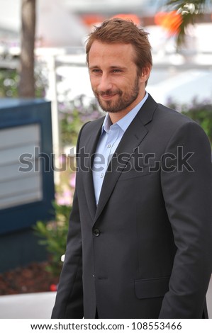 Matthias Schoenaerts at photocall for his new movie \