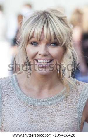 Kate Thornton arriving  for the 2012 BAFTA Television Awards Royal Opera House, Southbank London. 27/05/2012 Picture by: Simon Burchell / Featureflash